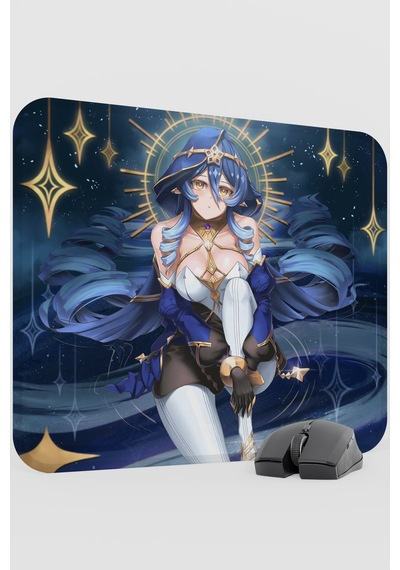 Layla Genshin Impact Anime Oyuncu V4 - 48x40 Xl Gaming Mouse Pad Fare Altlığı