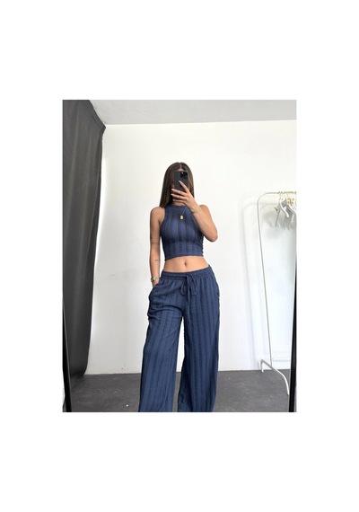 Unika Boutique Olala Takım - Siyah Lacivert