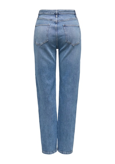 Only Kadın Yüksek Bel Dar Kesim Jeans 15347668 Mavi