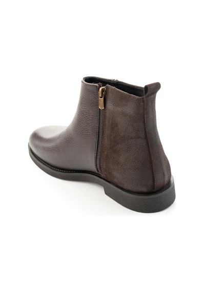 Bambi Kahve Floter Hakiki Deri Erkek Bot & Bootie E02648564940 Kahverengi