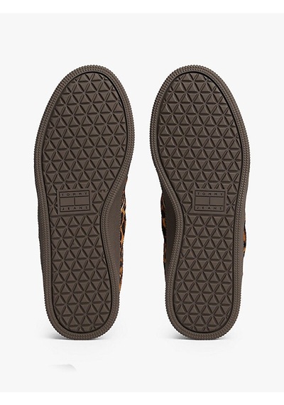 Tommy Hilfiger The Greenwıch Edge Leopard Kadın Beyaz Spor Ayakkabı - En0en02904 Beyaz