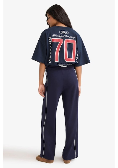 Defacto Straight Fit Cepli Düz Paça Eşofman Altı D6668ax25aunv256 Lacivert
