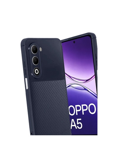 Newface Oppo A5 4g Auto Focus Karbon Kapak - Lacivert