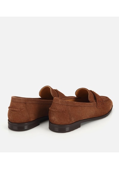 Hotiç Kadın Süet Deri Taba Toka Detaylı Klasik Loafer 01ayh321300a430 01ayh321300a430 Taba