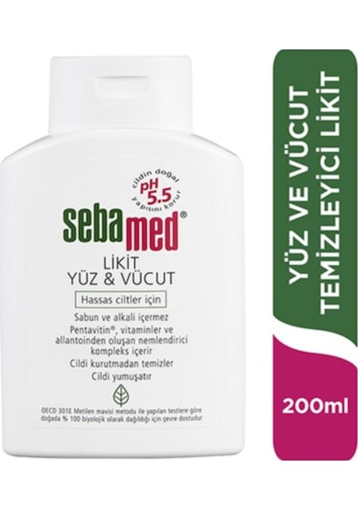 Sebamed Likit Yüz & Vücut Temizleyici 200 Ml