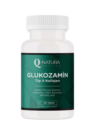 Q Natura Series Glukozamin Tip 2 Kollajen 60 Tablet