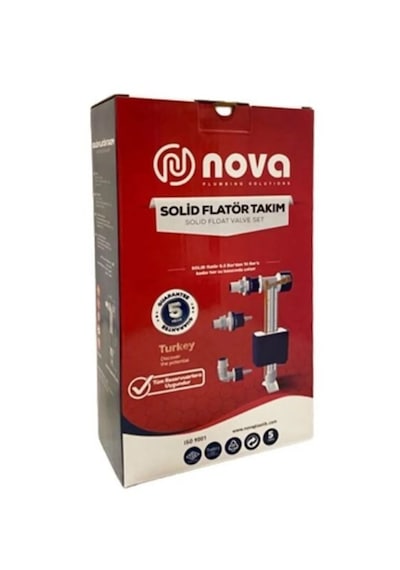 Nova Solid Flatör Takımı Mavi