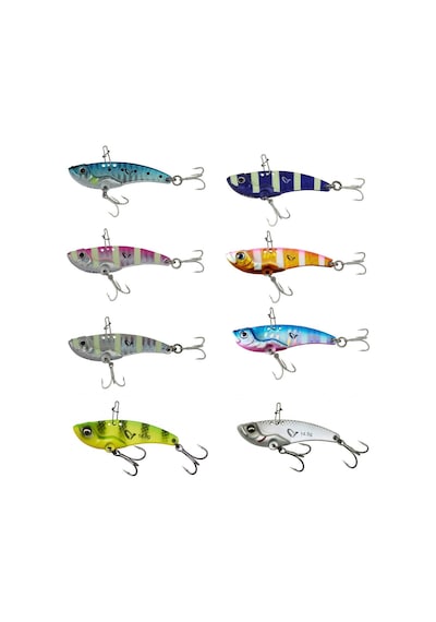 Savage Gear 3D Vıb Blade 5,5 Cm 14,5Gr Suni Yem Purple Zebra Glow
