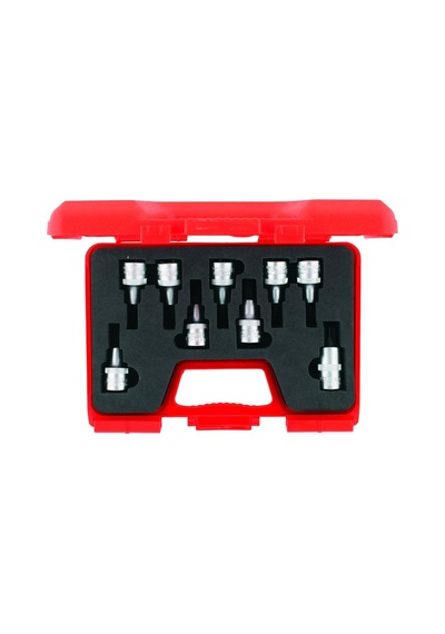 İzeltaş 1113 Lokmalı Torx Uç Takımı 1/2'' 60mm 9 Parça
