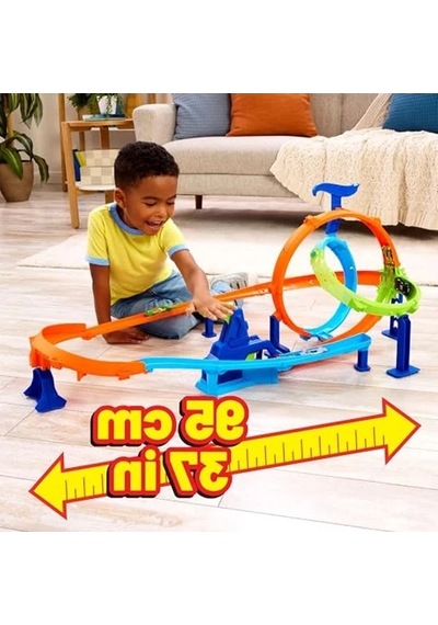 Alsepeteavm Hot Wheels Dolambaçlı Hız Pisti, Akrobasi Oyun Seti