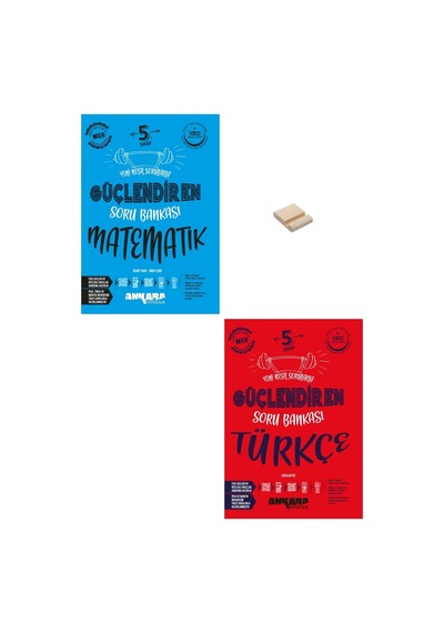 5. Sınıf Güçlendiren Matematik Ve Türkçe Soru Bankası