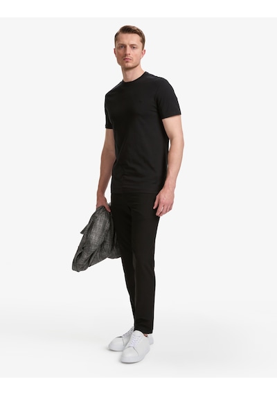 Pierre Cardin Erkek Siyah Tişört Basic 50325307-vr046