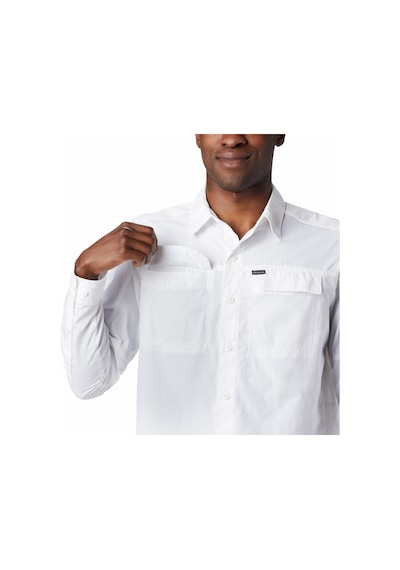 Columbia Silver Ridge2.0 Long Sleeve Shirt Erkek Gömlek - 100 Beyaz