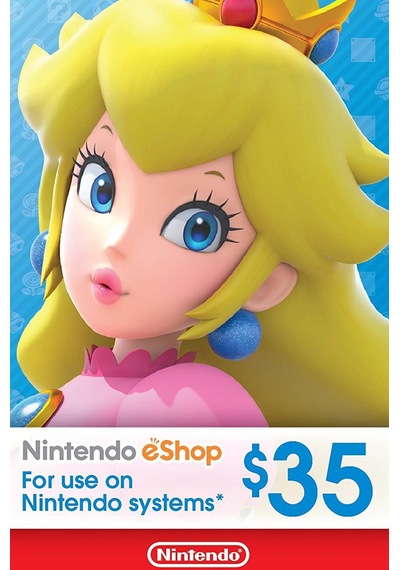 Nintendo Eshop Card 35 Usd Nintendo Gift Card 35 Usd