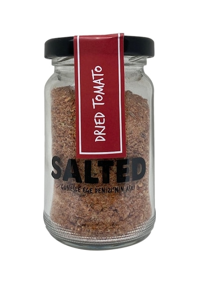 Salted Kuru Domatesli Tuz Cam Kavanoz 60 G