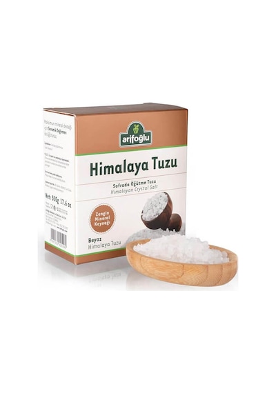 Arifoğlu Sofrada Öğütme Himalaya Tuzu Beyaz 500 G