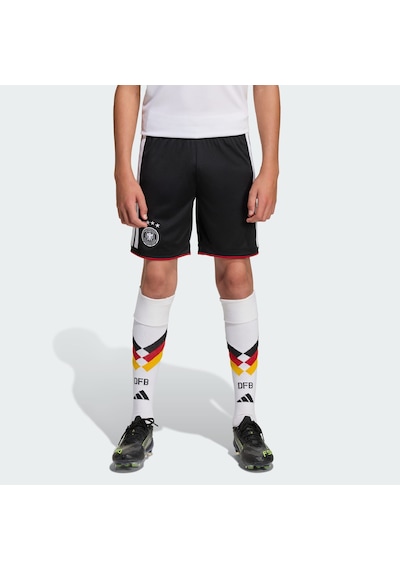 Adidas Jz4562 Dfb H Sho Y Almanya 26 İç Saha Şortu - Çocuk Siyah