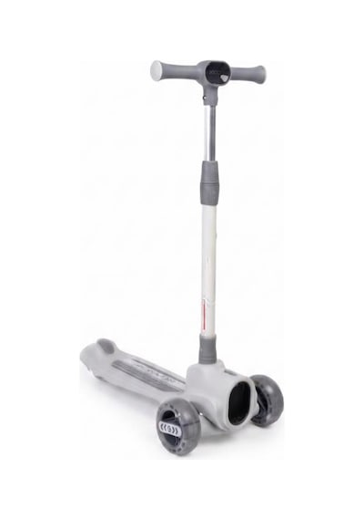 Işıklı Ve Müzikli Çocuk Scooterı4 Kademeli Ayarlanabilir Gidon Yüksekllikli Özel Tasarımlı Scooter Gri