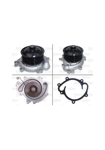 Valeo Devırdaım Pompası Mercedes Om642 W203 W204 C209 C219 W211 W164 W463 W221 W639 B906 506987 A6422001001