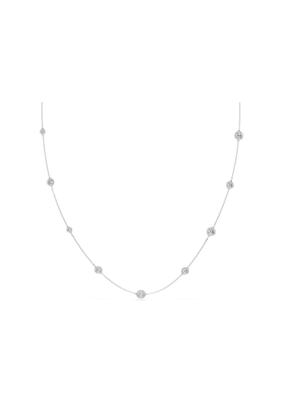 5733197 Swarovski Kolye Una:strand Double Sıde Cre/rhs Metalik