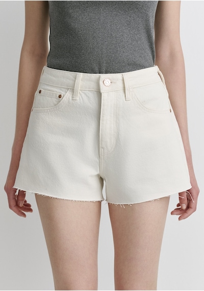 Mavi - Rosie 90lar Beyaz Jean Şort 1447489739 Beyaz