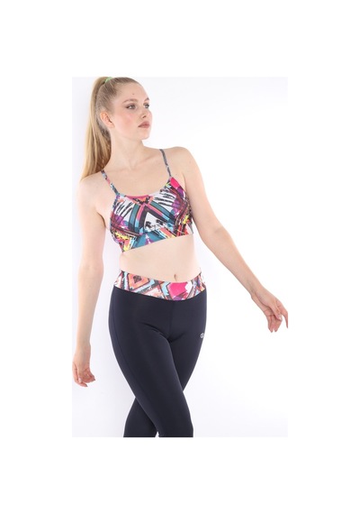 Escetic Kadın Açık Lacivert Spor Tayt Büstiyer Takım, Fitnes, Yoga, Bra-4301 - M Lacivert