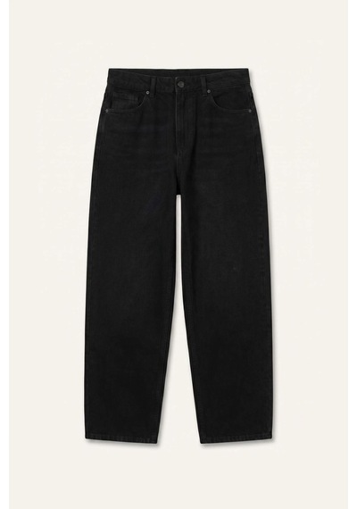 Defacto %100 Pamuk Super Baggy Fıt Siyah Pantolon I3872ax26aunm40 Siyah-nm40