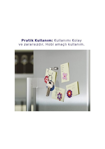 Mıknatıslı Anahtarlık Paslanmaz Neodyum Mıknatıslı