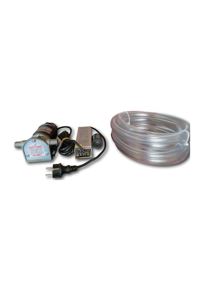 220&12 Volt 3/4'' Adaptörlü Sıvı Aktarma Pompası + 5 Metre Hortum