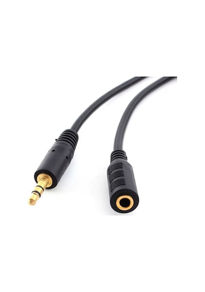 3.5mm Stereo Dişi Erkek Kablo Stereo Audio Ses Uzatma Kablosu 10m