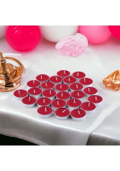 Tealight Mum Kokusuz Ev Tatil Parti Dekoru Glımma Çok Renkli
