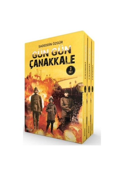 Gün Gün Çanakkale - 3 Cilt - Bıso-878987