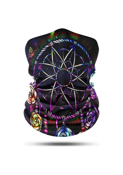 Dair Renkli Düş Kapanı Desenli Motosiklet Bandana Boyunluk Outdoor Bal