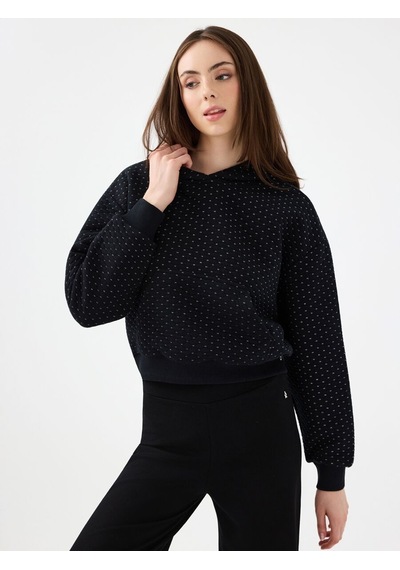 LOFT Regular Fit Kadın Sweatshirt Lf2040904 Q1.v1 Siyah