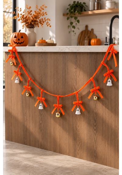 1 Metre Turuncu Fiyonklu Halloween Dekoratif Süs Zinciri Hayalet Ve Çan Figürlü Cadılar Bayramı Asma Süsü Turuncu - 923224677 1 Metre Turuncu Fiyonklu Halloween Dekoratif Süs Zinciri Hayalet Ve Çan Figürlü Cadılar Bayramı Asma Süsü Turuncu - 923224677