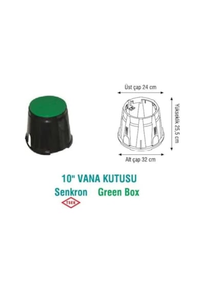 10″ Yuvarlak Vana Kutusu
