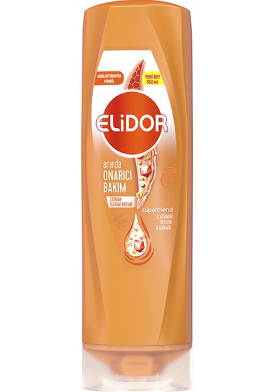 4 Adet Elidor Anında Onarıcı Saç Bakım Kremi 350 Ml