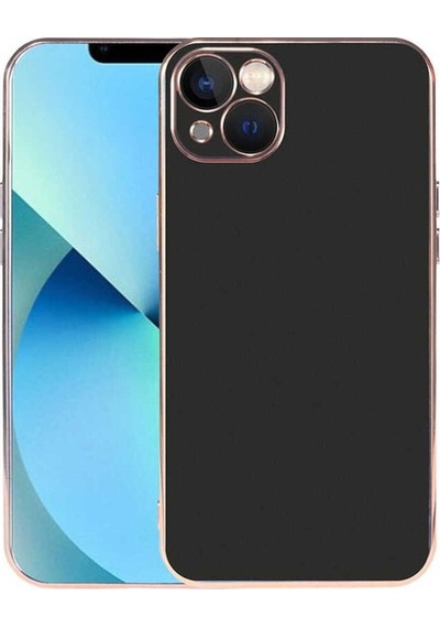 Apple Uyumlu iPhone 13 Kılıf Zore Viyana Kapak Siyah