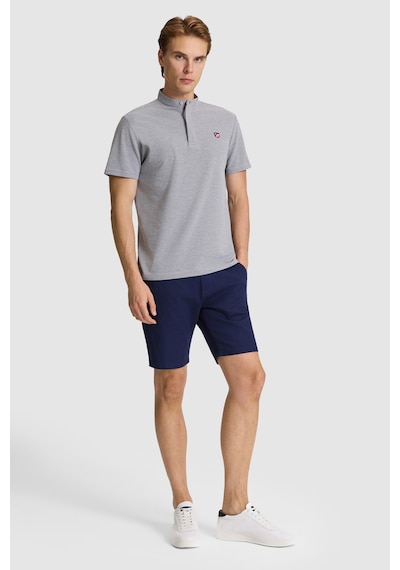 U.S. Polo Assn. U.s. Polo Assn. Erkek Gri Melanj Tişört Basic 50326980-vr086