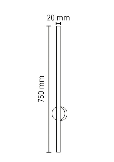 12 W Krom Dekoratif Led Duvar Aplik 3000k Gün Işığı 220 Volt .
