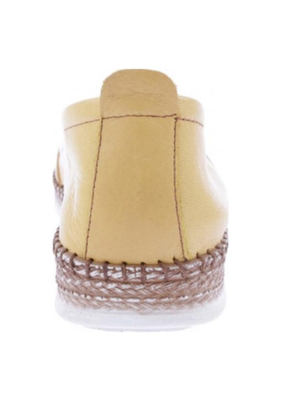 Dgn P25-22y P25-1512-R2616 Soft Anatomic Footwear Deri Kadın Ayakkabı Sarı