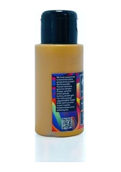 Akrilik Multisurface Boya 50ml Metalik Altın, 50 Mililitre 0,15 L