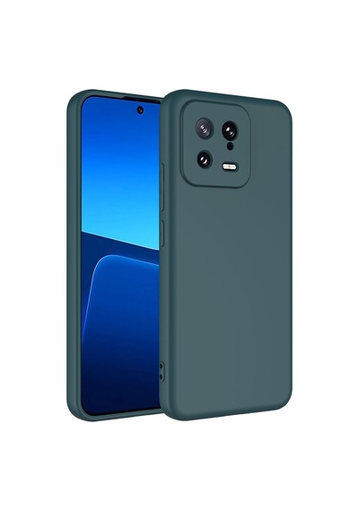 Xiaomi Mi 13 Kılıf Zore Mara Lansman Kapak-kırmızı