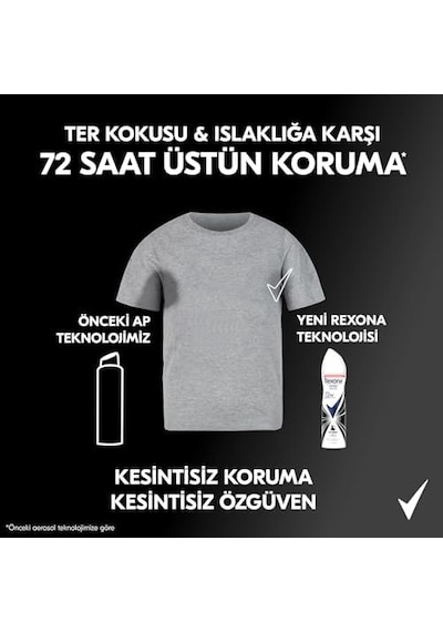 Kadın Sprey Deodorant Invisible Beyaz İz Sarı Leke Karşıtı 150 Ml