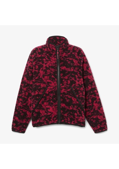 Timberland Printed Full-zıp Sherpa Kadın Bordo Cekettb0a5zuqefy1