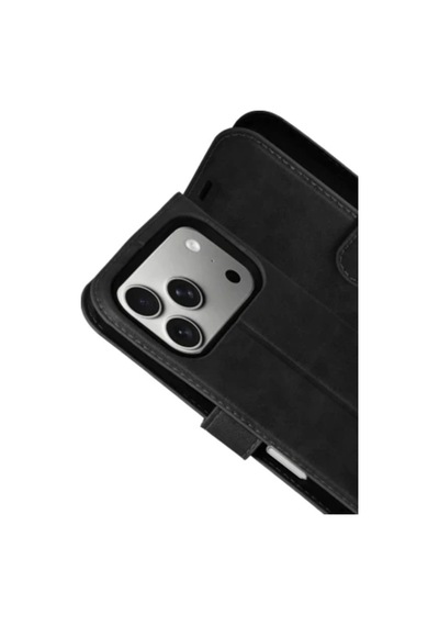 Apple iPhone 17 Pro Max İçin Uyumlu Kapaklı Ve Cüzdanlı Stand Olabilen Deri Premium Kılıf