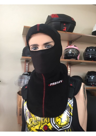 Buffalo Kışlık Termal Polar Balaklava Boyunluk Siyah