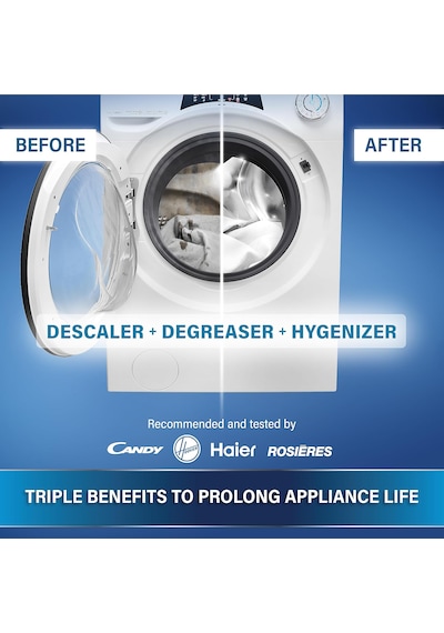 Care+protect Çamaşır Ve Bulaşık Makinesi İçin Temizleyici, Kireç Çözücü Yağ