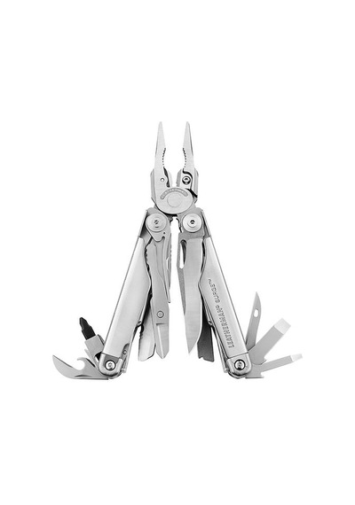 Leatherman Kamp Surge Kordura Kılıfı ve Dekobaj Uç Gümüş