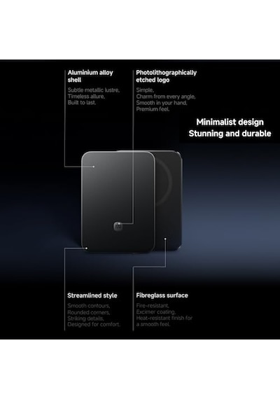 Ultra İnce Manyetik Güç Kaynağı, 5000 Mah 15 W, Magsafe Uyumlu Powerbank İphone İçin, Ultra İnce, Hafif, Kablosuz